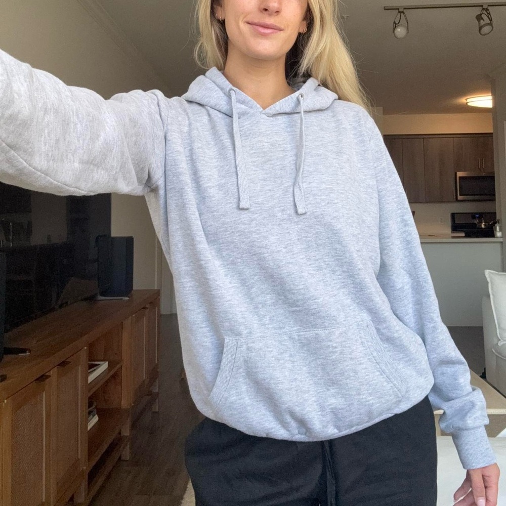 Women's Basic Gray Hoodie